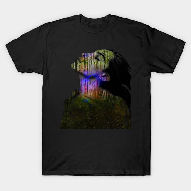 Mother Earth Forest Journey T-Shirt by Punderstandable